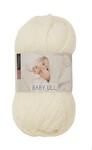 Viking garn Baby Ull 50g - Naturvit (302)