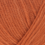 Viking garn Baby Ull 50g - Bränd Orange (344)