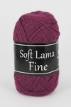 Svarta Fåret Soft Lama Fine garn 50g - Cerise (944)
