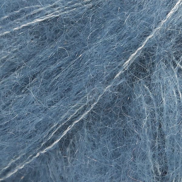 DROPS Kid-Silk Uni Colour garn - 25g - Jeansblå DROPS Kid-Silk Uni Colour garn - 25g - Jeansblå