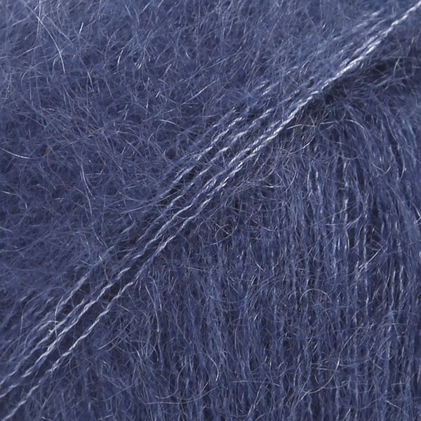 DROPS Kid-Silk Uni Colour garn - 25g - Marinblå DROPS Kid-Silk Uni Colour garn - 25g - Marinblå