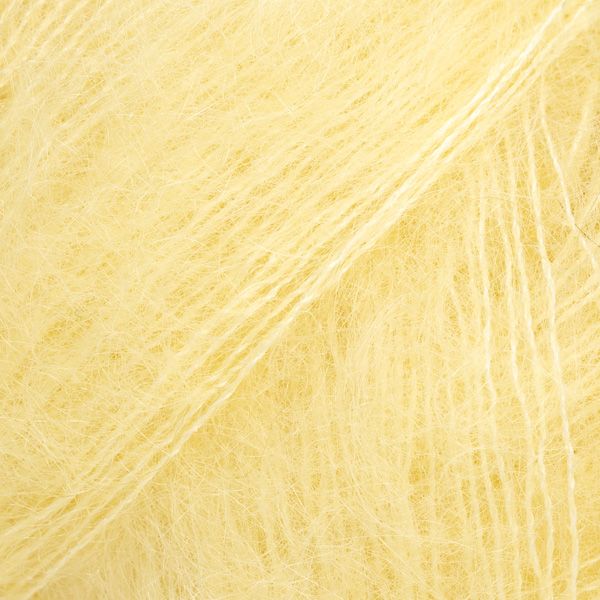 DROPS Kid-Silk Uni Colour garn - 25g - Lemonad DROPS Kid-Silk Uni Colour garn - 25g - Lemonad