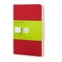 Cahier journal Pocket Blank - Cranberry Red