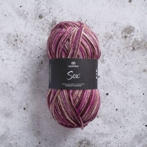Sox 150g - Lila/Brun Multi Sox 150g - Lila/Brun Multi