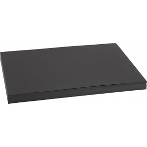 Färgad kartong - svart - A3 - 200 g - 100 ark Färgad kartong - svart - A3 - 200 g - 100 ark