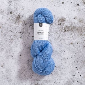 Merino Raggi 100g - Blanch Sapphire Merino Raggi 100g - Blanch Sapphire