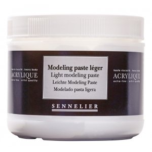 Akrylmedium Sennelier 500 Ml - Light Modeling Paste Akrylmedium Sennelier 500 Ml - Light Modeling Paste