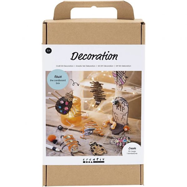 DIY Kit - Halloweenkyrkogrd & insekter