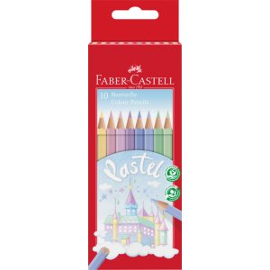 Färgpennset - Faber-Castell - Pastell hexagonal Färgpennset - Faber-Castell - Pastell hexagonal