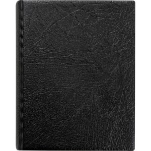 Ringpärm med register - A6 4 ringar - svart Ringpärm med register - A6 4 ringar - svart