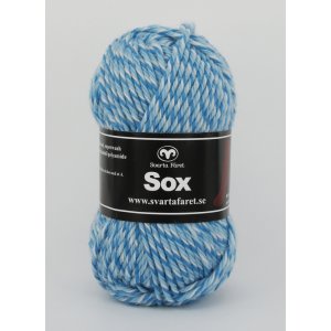 Sox 50g - Turkos/mörkturkos/oblekt (11) Sox 50g - Turkos/mörkturkos/oblekt (11)