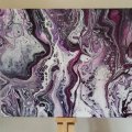 Kundbild Pouring medium Liquitex 946 ml: "Rhapsody in purple"