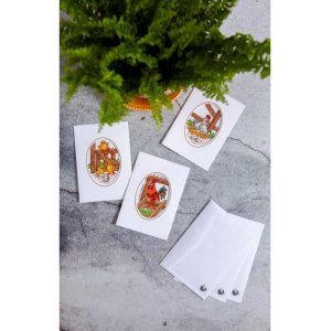 Hönsfamiljen - 3 Pack Kort Hönsfamiljen - 3 Pack Kort