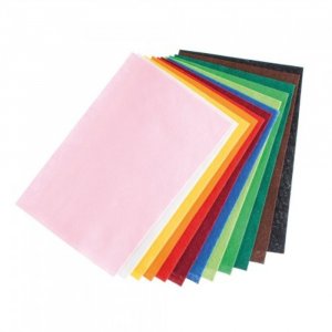 Filtark 30 x 45 cm x 3,0 mm - 550 g / m² 100% polyester Filtark 30 x 45 cm x 3,0 mm - 550 g / m² 100% polyester