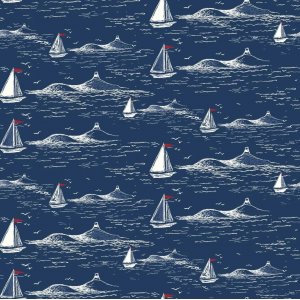 Segelbåtar textilvaxduk marin Segelbåtar textilvaxduk marin