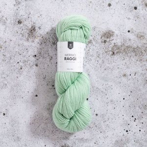 Merino Raggi 100g - Blanch Jade Merino Raggi 100g - Blanch Jade