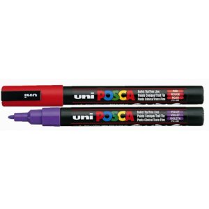 Posca Marker PC-3M 0,9-1,3 mm Fine - Olika färger Posca Marker PC-3M 0,9-1,3 mm Fine - Olika färger