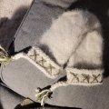 Kundbild Lovikka garn 100g - Natur: Fantastiskt roligt att sticka...