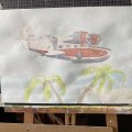 Kundbild Burmestermall - 3 st olika: Akvarell av Cutters Goose. Mallen...