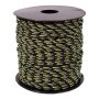 Paracord 2mm svart/grön 50 m