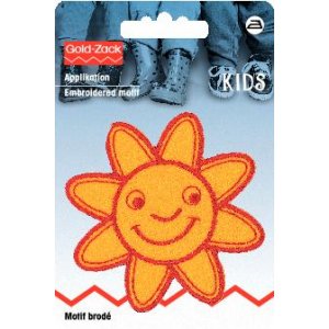 Tygmärke Sol Tygmärke Sol