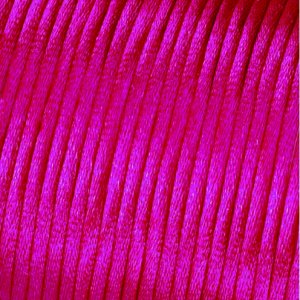 Satinsnöre 2 mm - 50 meter - ljust rosa Satinsnöre 2 mm - 50 meter - ljust rosa