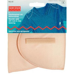 Axelvadd inlägg med fästanordning Beige 2 st Axelvadd inlägg med fästanordning Beige 2 st