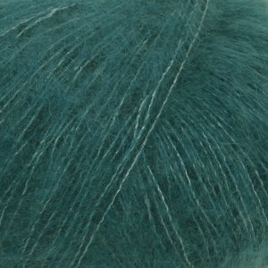 DROPS Kid-Silk Uni Colour garn - 25g - Petrol (24) DROPS Kid-Silk Uni Colour garn - 25g - Petrol (24)
