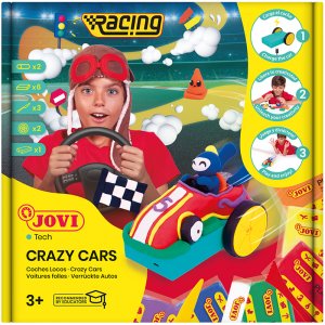 Lerset - Jovi-tech Plastilina - Racingbil kit blandade färger Lerset - Jovi-tech Plastilina - Racingbil kit blandade färger