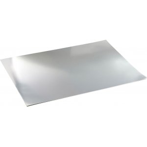 Metallkartong - silver - A2 - 10 ark Metallkartong - silver - A2 - 10 ark