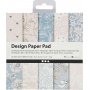 Designpapper - rosa - 50 ark