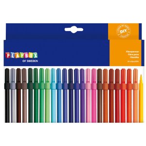 Fiberpenna 24 st smal Fiberpenna 24 st smal