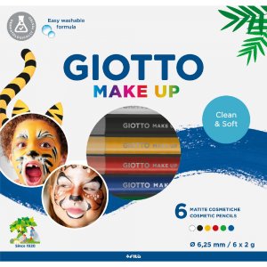 Sminkpenna Giotto 6-pack - Klassisk Sminkpenna Giotto 6-pack - Klassisk