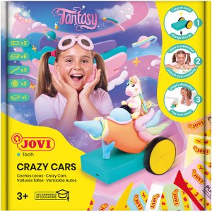 Lerset - Jovi-tech Plastilina - Racingbil kit pastellfärger Lerset - Jovi-tech Plastilina - Racingbil kit pastellfärger
