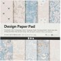 Designpapper - rosa - 50 ark