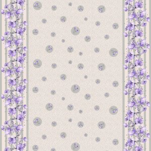 Vaxduk PVC Blombård - Lila Vaxduk PVC Blombård - Lila