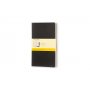 Cahier Journal Large Rutad Soft cover - Svart