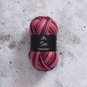 Sox 150g - Rosa/Röd Multi Sox 150g - Rosa/Röd Multi