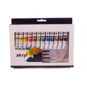 Introduktionsset Akryl - 17 delar Introduktionsset Akryl - 17 delar
