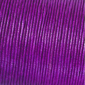 Snöre vaxad bomull - aubergine Snöre vaxad bomull - aubergine